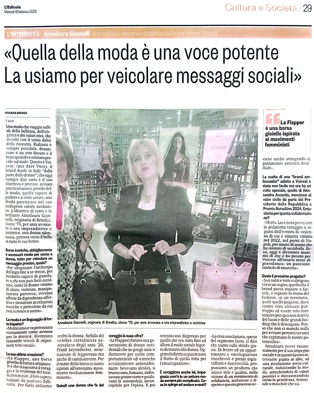 L'Edicola (allegato a Il Sole 24 Ore) - 18 Febbraio 2025