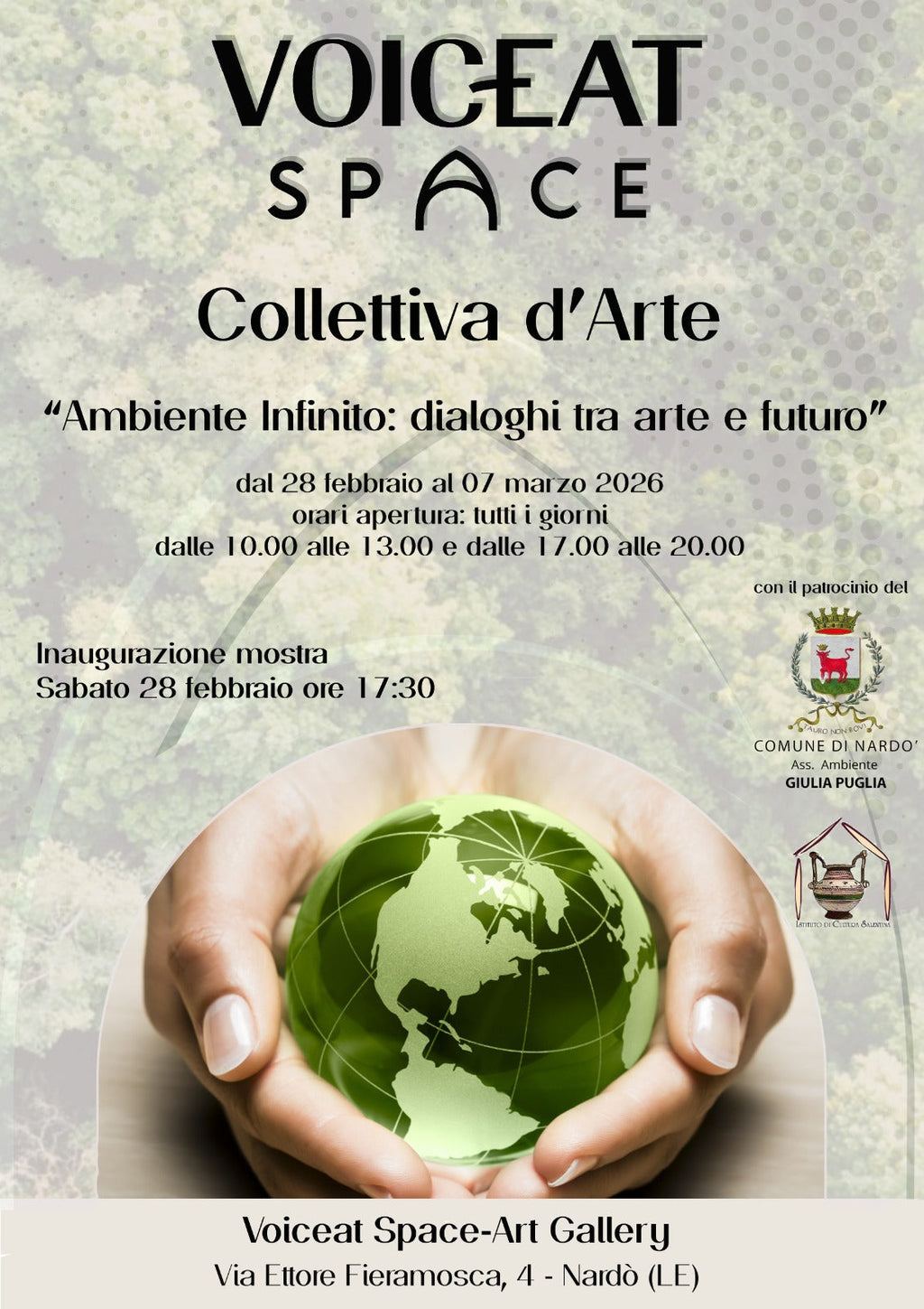 COLLETTIVA D’ARTE “AMBIENTE INFINITO: DIALOGHI TRA ARTE E FUTURO”