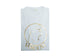 voiceat t-shirt bianco dettaglio gold logo
