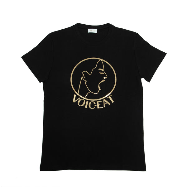 T-shirt logo Voiceat black - Voiceat