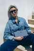 Pochette passepartout in denim - Voiceat