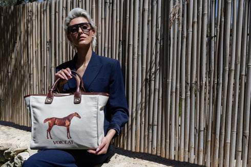 Horse tote bag - Voiceat