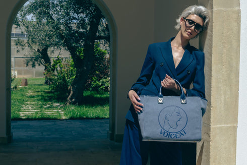 Voiceat Tote Bag Denim - Voiceat