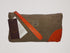 Pochette passepartout tabacco e arancio - Voiceat