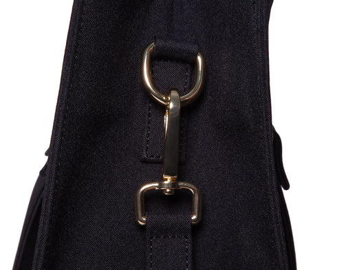 Panther tote bag nero dettaglio