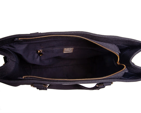 Voiceat tote bag nero dettaglio