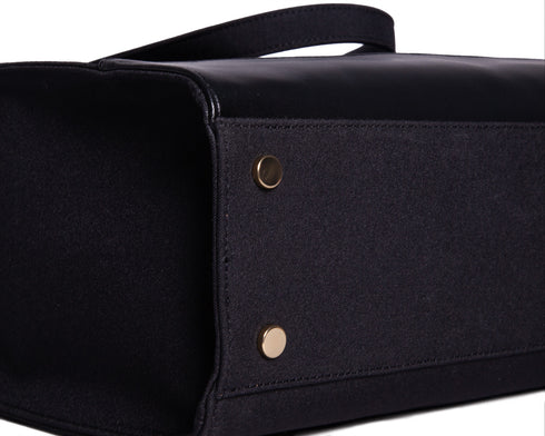 Panther tote bag nero dettaglio